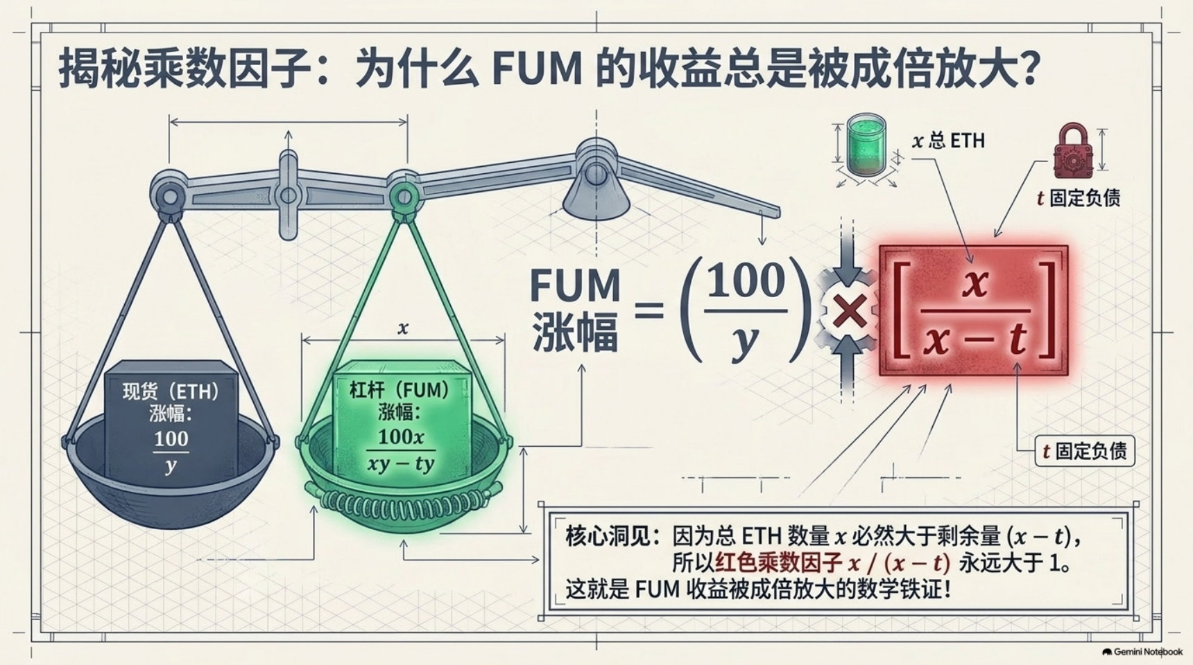 揭示乘数因子:FUM 收益被放大的原因