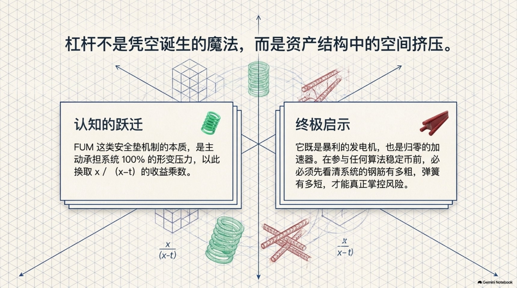 杠杆源于资产结构中的空间挤压